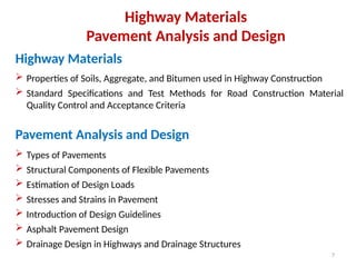 Comprehensive Guide to Highway and Traffic Engineering II: Pavement ...