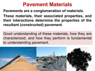 Comprehensive Overview of Pavement Materials and Sub-grade Soil ...