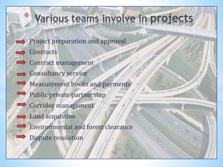 Highway Project Scope Highway projects | PPTX
