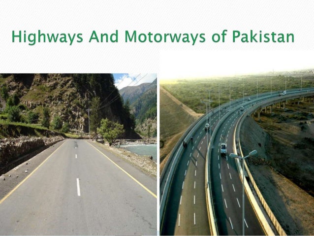 Highway and motorway