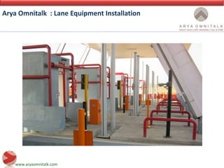 Installation Process of Highway Toll Management System | PPTX