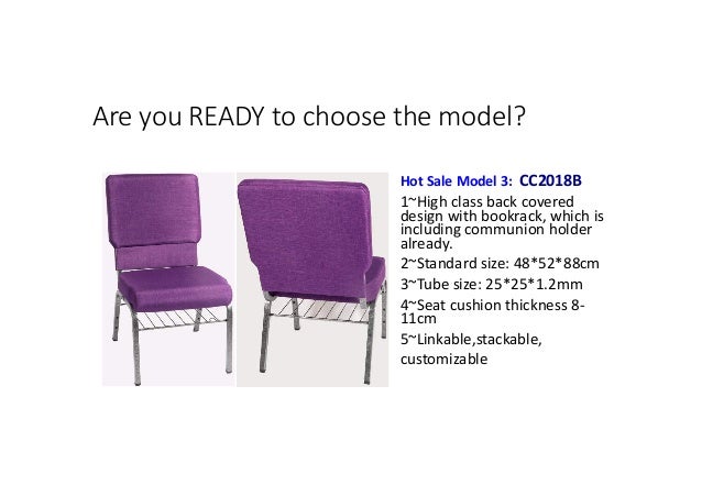 Highwey Church Chairs Catalog