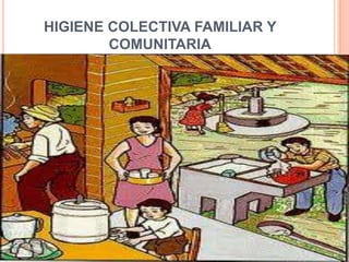 HIGIENE COLECTIVA FAMILIAR Y
        COMUNITARIA
 