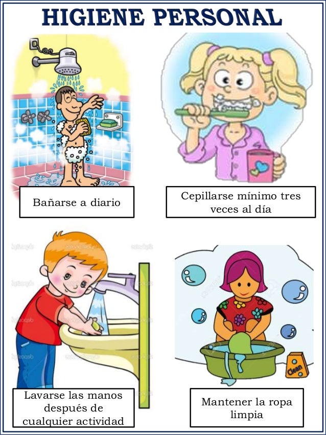 5 habitos de higiene personal pero Imagui