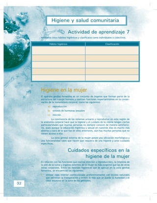 XQD SHUVRQD TXH SUHVHQWD OHVLRQHV HQ ORV SOLHJXHV GHO FXHUSR  ´JUDQL-
tos” enrojecidos en la piel, que parecen unidos por debajo de los surcos
y provocan mucha comezón, sobre todo en las noches;
3) un hogar que no tiene baño, agua corriente ni letrina, y cuyo patio sirve
para que los habitantes hagan sus necesidades;
4) QLxRV GH  R  DxRV GH HGDG PX GHOJDGRV  TXH VH HQIHUPDQ FRQVWDQ-
temente;
 