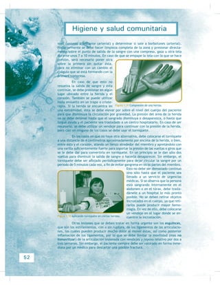 Evidencias de producto:
Realizas o has realizado: Sí No
/D LGHQWLÀFDFLyQ GH DGHFXDGRV KiELWRV LQGLYLGXDOHV
GH KLJLHQH
La corrección de malos hábitos higiénicos y dietéti-
FRV GH OD YLYLHQGD GH OD IDPLOLD R GH OD FRPXQLGDG
La implantación de hábitos higiénicos y dietéticos
adecuados en lo individual, en el hogar, en la fami-
OLD R HQ OD FRPXQLGDG
/D LGHQWLÀFDFLyQ GH ORV KiELWRV KLJLpQLFRV HQ OD PXMHU
/D LGHQWLÀFDFLyQ GH ODV HQIHUPHGDGHV GH WUDQVPL-
VLyQ VH[XDO
Evidencias de desempeño:
Realizas o has realizado: Sí No
La adopción de hábitos de higiene y dietéticos
LQGLYLGXDOHV
La adopción de hábitos higiénicos y dietéticos
DGHFXDGRV HQ OD YLYLHQGD OD IDPLOLD R OD FRPXQLGDG
8QD UHÁH[LyQ DFHUFD GH OD LPSRUWDQFLD GH TXH OD PX-
MHU DGRSWH KiELWRV KLJLpQLFRV  GLHWpWLFRV
8QD UHÁH[LyQ DFHUFD GH OD LPSRUWDQFLD GH ORV KiELWRV
higiénicos en la mujer para evitar las enfermedades
GH WUDQVPLVLyQ VH[XDO
Ubicando mis competencias en el entorno
$XQTXH KD SHUVRQDV TXH QR OH FRQFHGHQ PDRU LPSRUWDQFLD D ODV PHGLGDV KLJLp-
nicas individuales, ni a las del hogar y la comunidad, éstas son fundamentales, ya
que de una o de otra manera evitan enfermedades en esos tres niveles, que en
PXFKDV RFDVLRQHV SRQHQ HQ ULHVJR OD YLGD KXPDQD  FRPXQLWDULD 7DPELpQ OD GLHWD
reviste gran importancia, ya que una mala alimentación debilita el sistema inmu-
nológico del individuo, que es el sistema de defensa del organismo, y si no con-
WDPRV FRQ HVD SURWHFFLyQ HVWDPRV D PHUFHG GH ODV HQIHUPHGDGHV H LQIHFFLRQHV
El organismo humano es maravilloso, pues posee todos los mecanismos necesarios
SDUD TXH HO LQGLYLGXR YLYD VLQ HQIHUPHGDGHV $Vt TXH VL FXPSOLPRV FRQ QXHVWUD SDU-
te y ayudamos al organismo a conservarse sano y en buen estado, podríamos cursar
QXHVWUD YLGD VLQ PXFKDV HQIHUPHGDGHV
3RU OR WDQWR QR GHVFXLGHPRV ODV PHGLGDV KLJLpQLFDV  GH DOLPHQWDFLyQ
SXHV SRGUtDPRV ODPHQWDUOR 7DQ HV FLHUWR OR DQWHULRU TXH
27
Aplica el saneamiento básico en la prevención
de las enfermedades frecuentes en comunidadesSubmódulo III
 