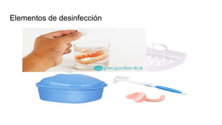 Elementos de desinfección
 