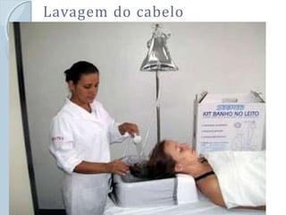 Lavagem do cabelo
 