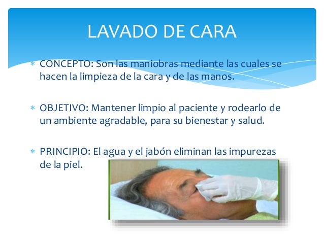Higiene de paciente hospitalizado