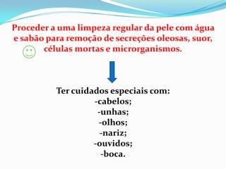 Doenças da pele. Alimentos contaminados:Intoxicações;