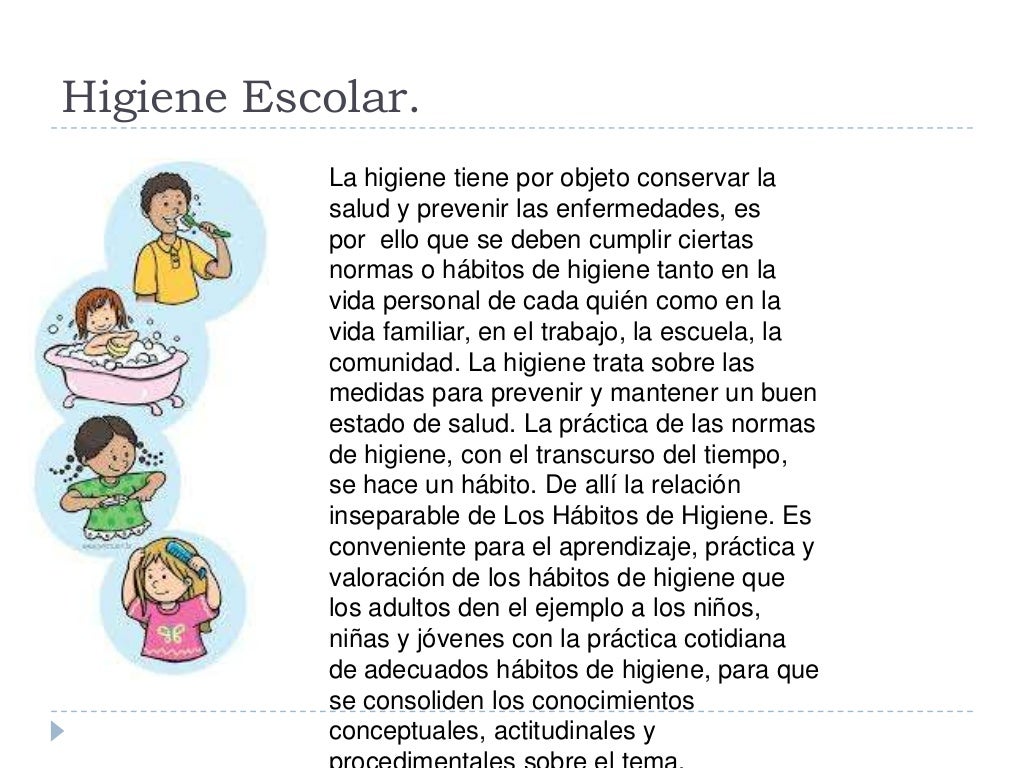 Higiene escolar