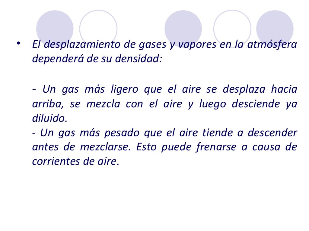 Higiene industrial gases vapores y aerosoles