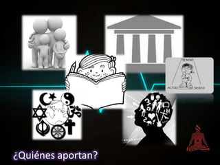 ¿Quiénes aportan?