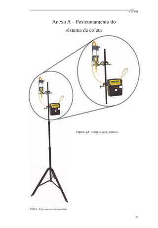 NHO 08


                 Anexo A – Posicionamento do
                            sistema de coleta




                                Figura A.3 Coleta de área (estática)




NOTA: Este anexo é normativo.

                                                                           29
 