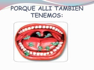 PORQUE ALLI TAMBIEN
TENEMOS:
 