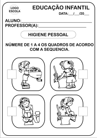 Higiene pessoal- ATIVIDADE LÚDICA VARIADA | PDF