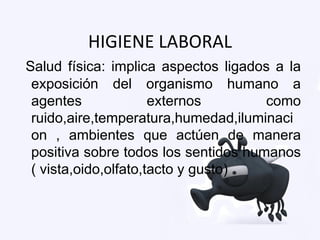 Higiene, seguridad y calidad de vida en el trabajo | PDF