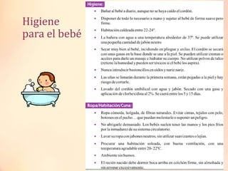 Higiene
para el bebé

 