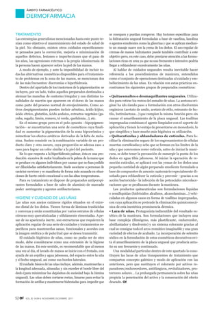 52 Of vol 30 nÚM 6 noviembre-diciembre 2011
Ámbito farmacéutico
DERMOFARMACIA
TRATAMIENTO
Las estrategias generalistas men...
