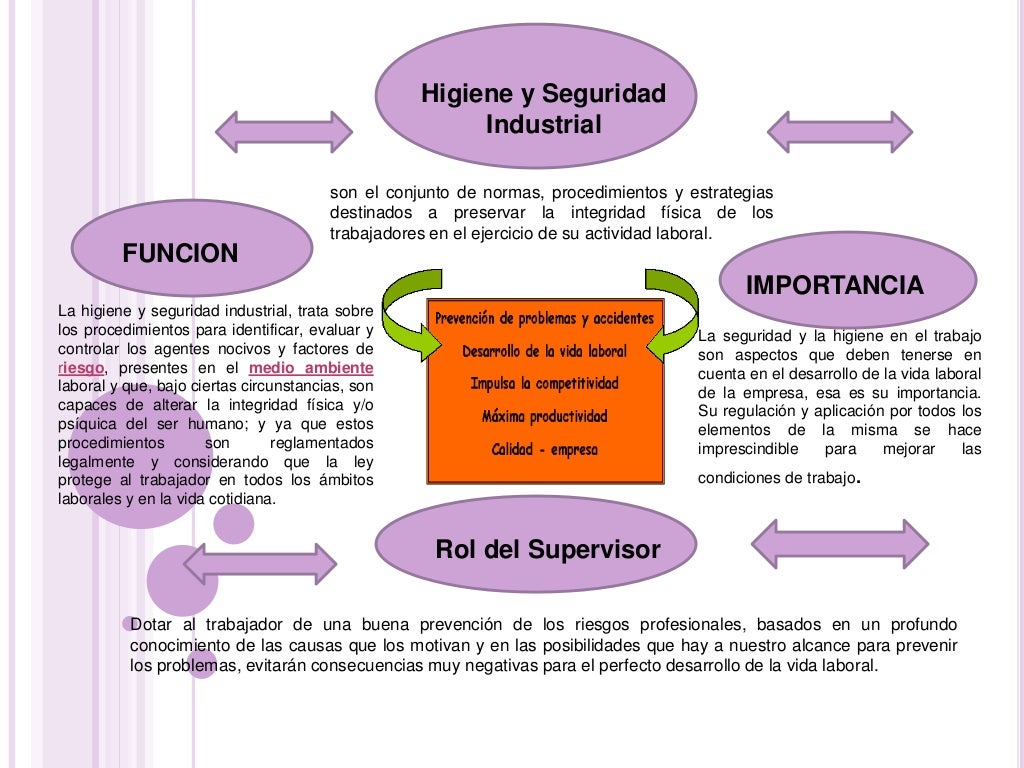 Mapa Conceptual de Higiene y seguridad ind. LEYDIG COLMENARES