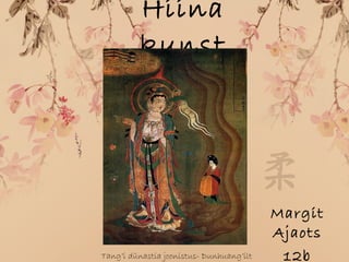 Hiina kunst Margit Ajaots 12b Tang’i dünastia joonistus-   Dunhuang’ilt 