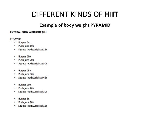 Hiit Presentation Part 1
