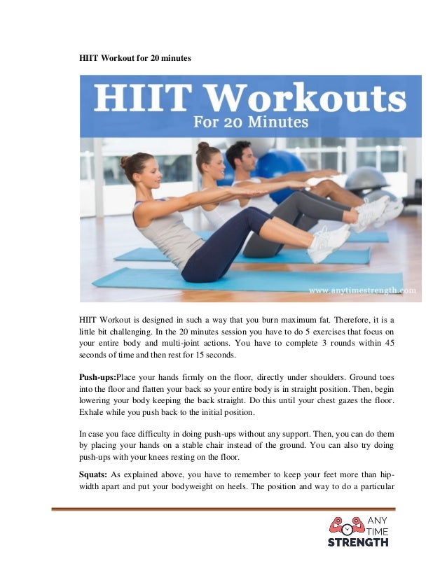 Hiit Workouts For Beginners At Home Hiit Workouts For Beginners At Home