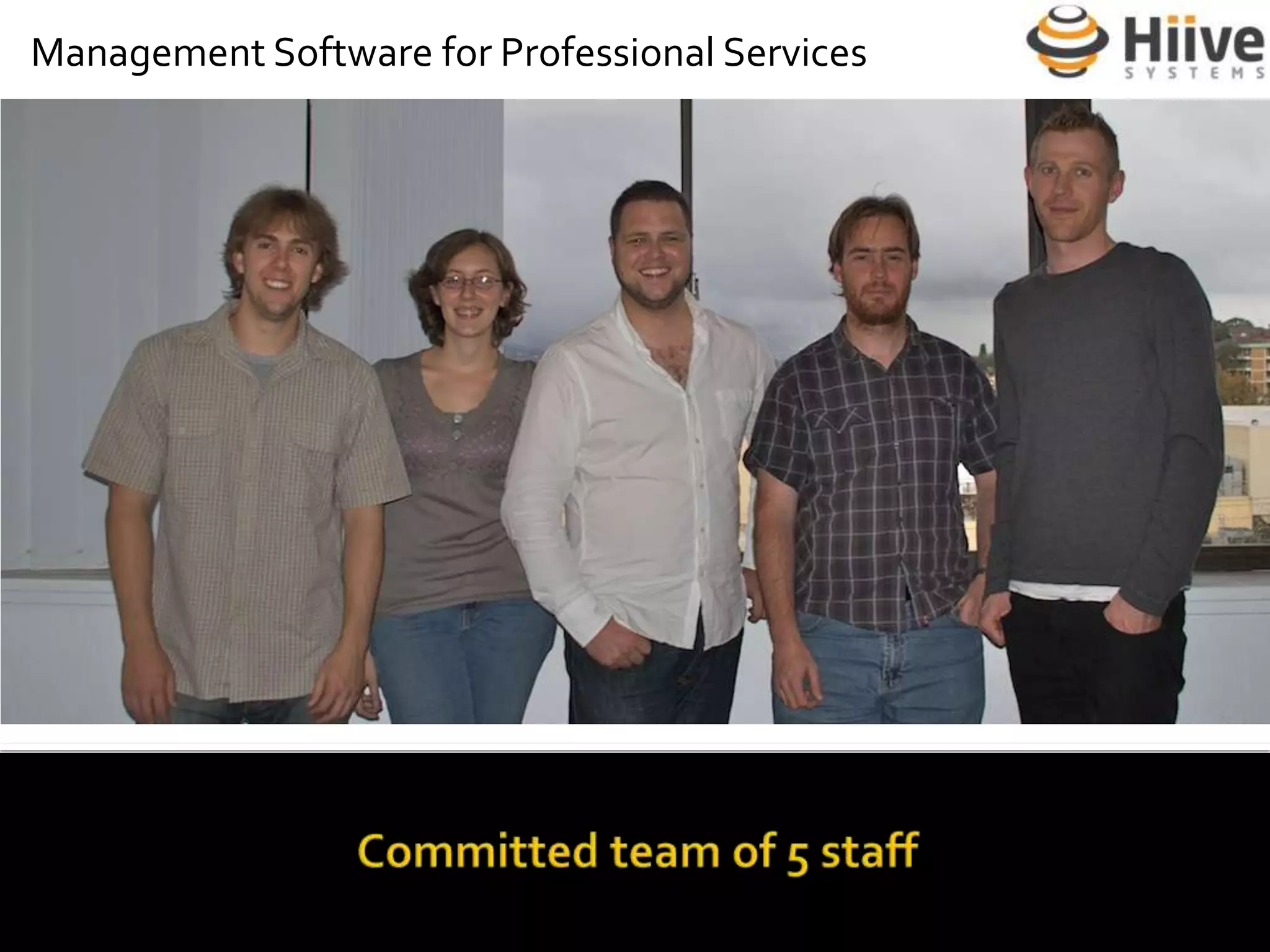 Like a client focused Facebook – drives user adoption