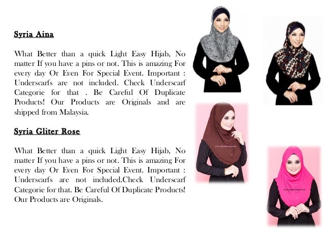 Hijab Fashion Online Store