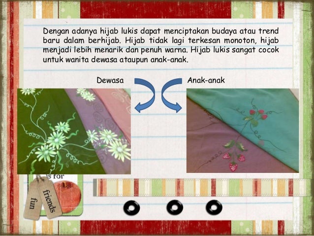 Hijab lukis Hijab lukis
