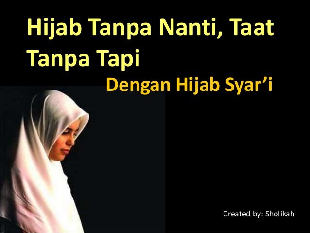 Hijab syar'iku