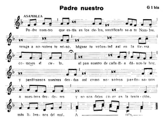 Padre nuestro G 1 bis
 