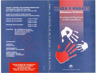 Hijos y padres, Caracas  1998