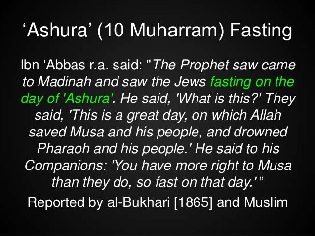 Hijri Calendar, Virtues of Muharram and 'Ashura' Fasting