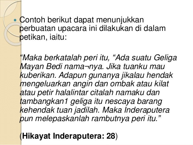 Contoh Nilai Hikayat - Simak Gambar Berikut