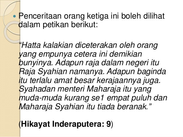 Hikayat inderaputera