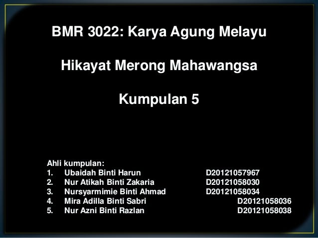 Contoh Hikayat Adalah Sebagai Berikut Kecuali - Simak 