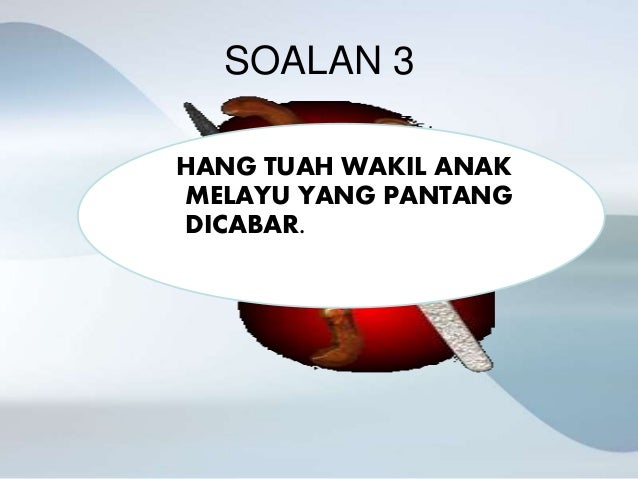 Contoh Hikayat Hang Tuah Dan Unsur Intrinsik Contoh Si