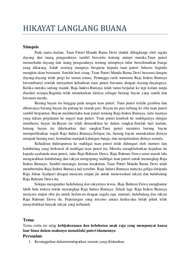 Hikayat langlang buana
