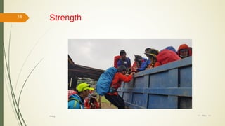 Strength
17/ May/ 16
38
hiking
 