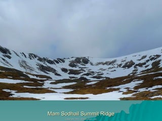 Mam Sodhail Summit Ridge 