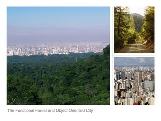 The Functional Forest and Object Oriented City
 