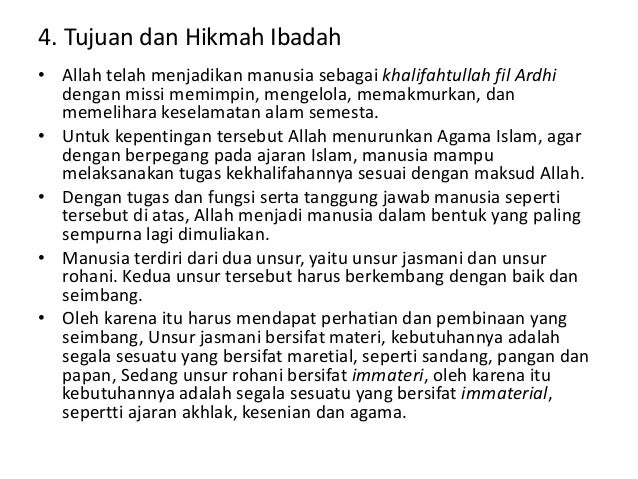 Hikmah Ibadah Dalam Islam Copy