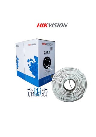 Hikvision DS-1LN6U-W/CCA 305 m CAT6 UTP Network Cable