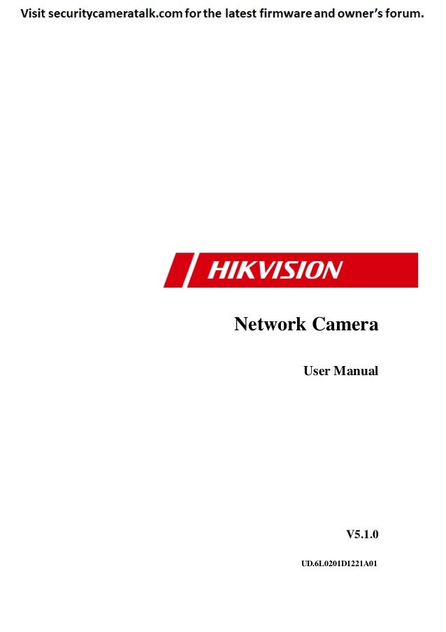 Hikvision Ds-2cd2432f-iw User Manual