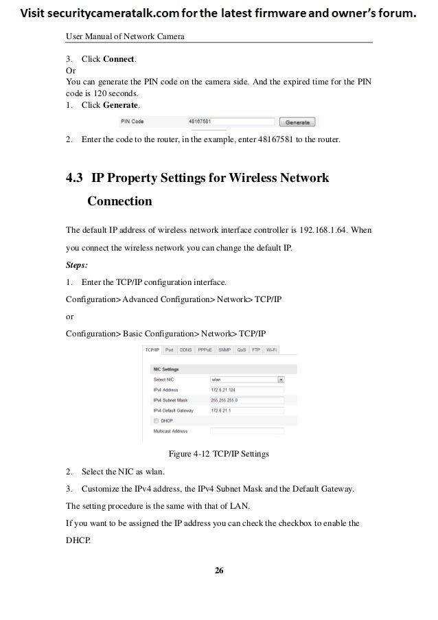 Hikvision DS-2CD2432F-IW English User Manual