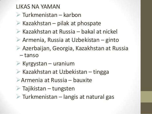 Ano-ano Ang Mga Bansa Sa Hilagang Asya