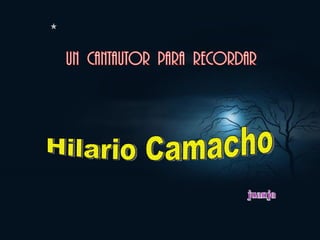 Hilario Camacho juanjo 