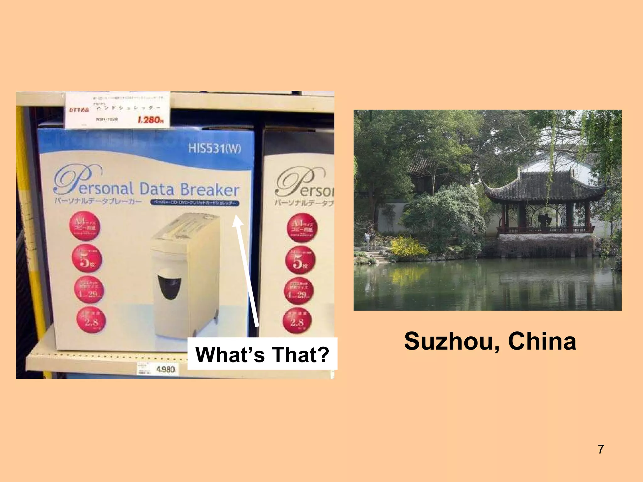 What’s That? Suzhou, China