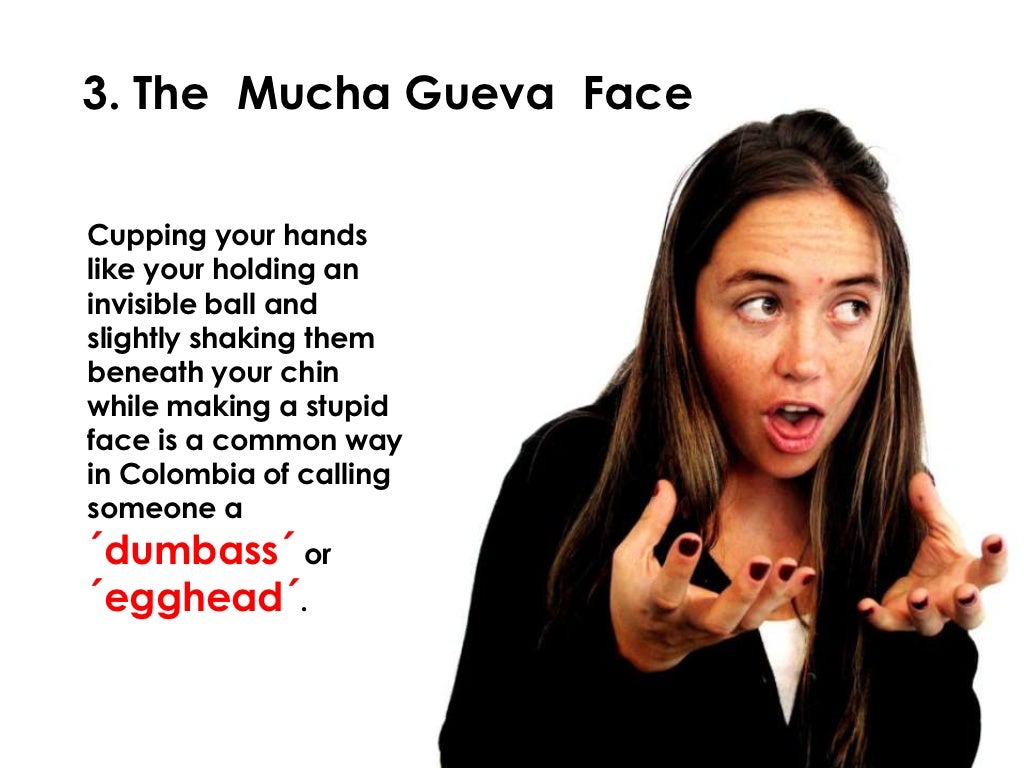 Hilarious colombian hand gestures